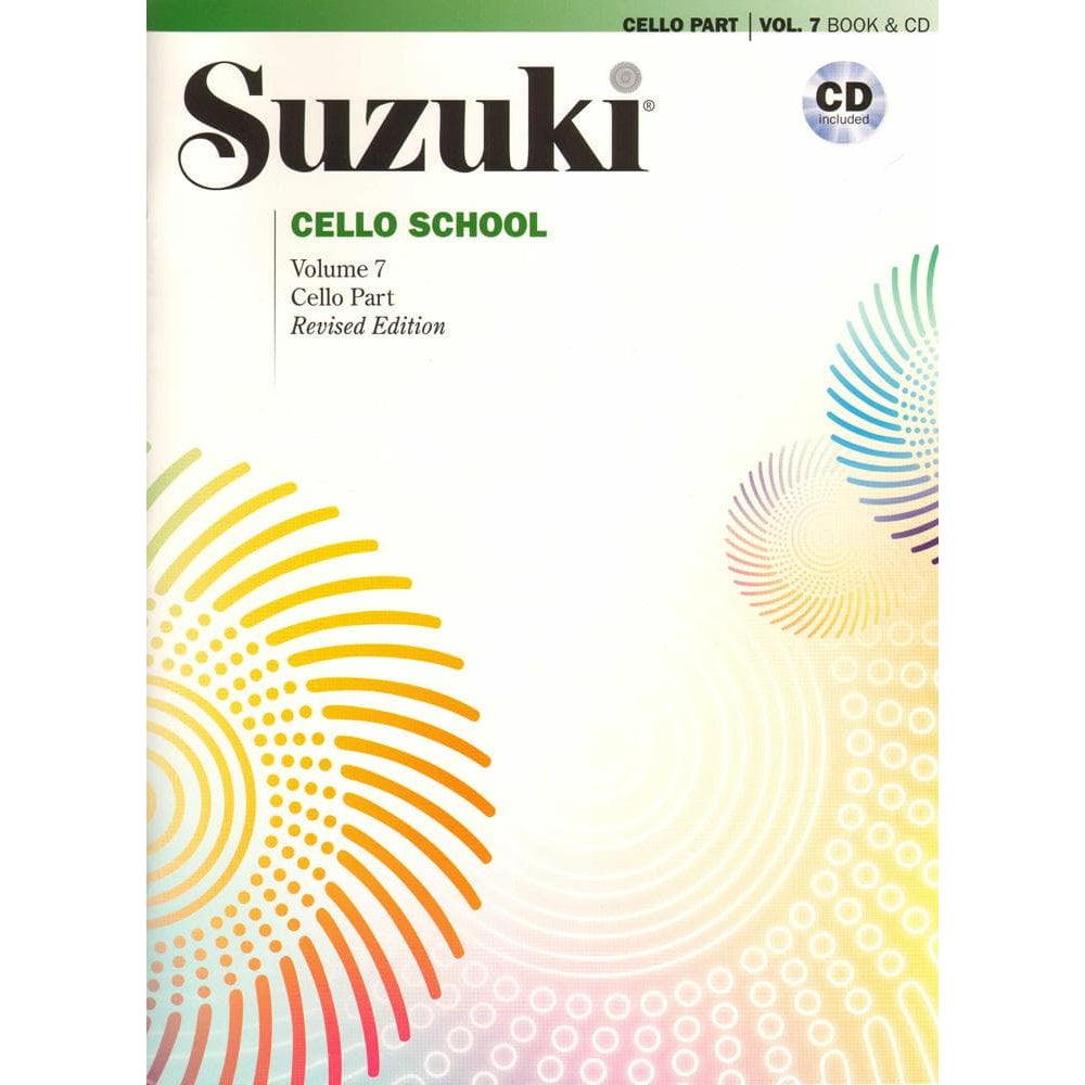 Suzuki Cello School Method Book and CD, Volume 7