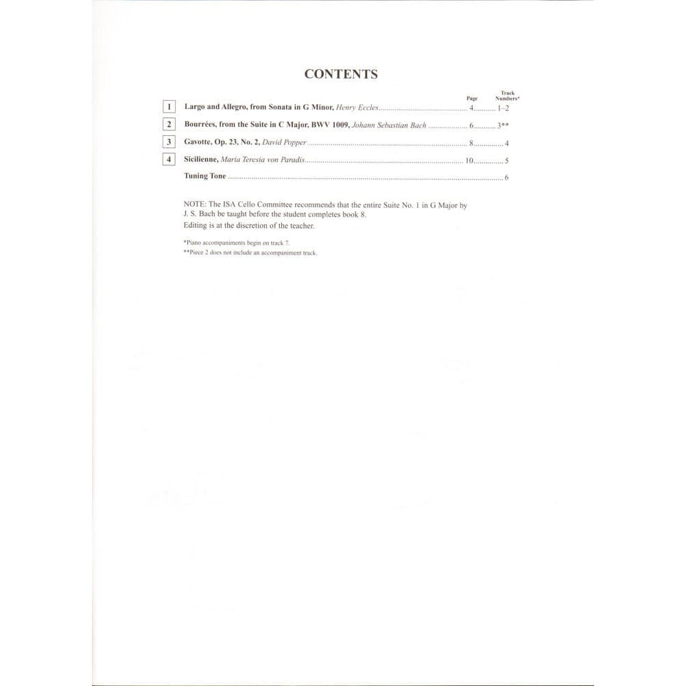 Suzuki Cello School Method Book and CD, Volume 7