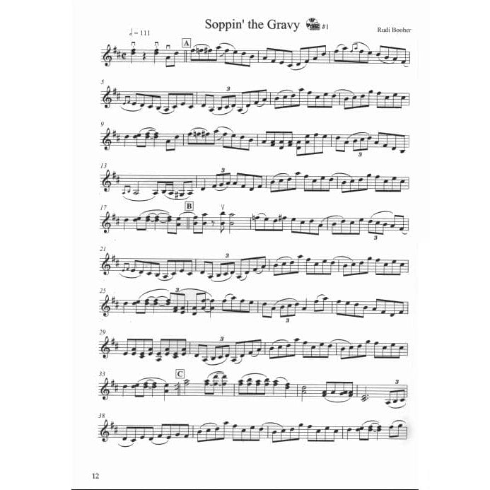 Championship Contest Fiddling: 44 Transcriptions from 15 Championship Rounds - Violin & Online Audio Play-Along - edited by Nate Olson - published by Mel Bay