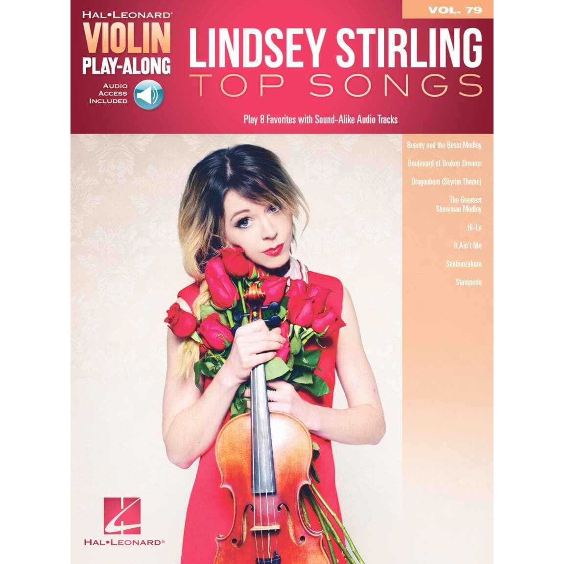 Violin Play-Along Volume 79: Lindsey Stirling Top Songs - for Violin - with Online Audio Access - Hal Leonard