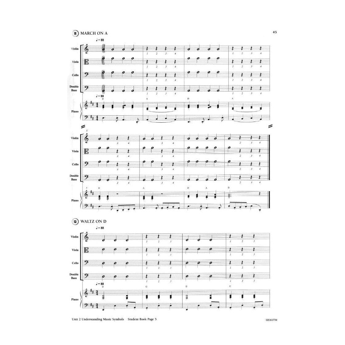 New Directions for Strings, Teacher's Manuscript Book 1, with 2 CDs Published by The FJH Music Company Inc