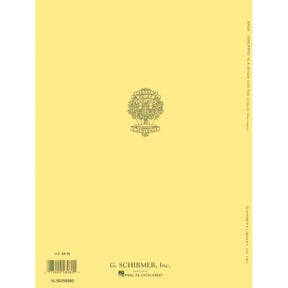 Bach, JS - Violin Concerto No 1 in A Minor, BWV 1041 - Violin and Piano - edited by Herrmann - Schirmer