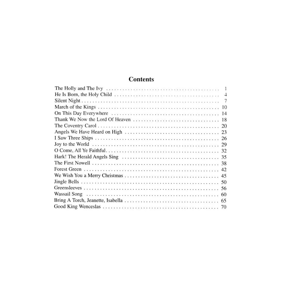 Ocker, Marshall - Christmas Collection For string quartet (2 violins, viola, cello) Published by Associated Music Publishers, Inc
