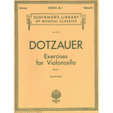 Dotzauer, J Friedrich - Exercises for Violoncello, Book 1 (Nos 1-34) - Cello solo - edited by Johannes Klingenberg - Schirmer Edition