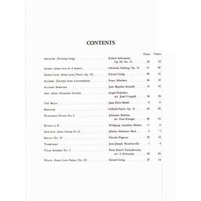Solos for the Violin Player - Violin and Piano - edited by Josef Gingold - G Schirmer Edition