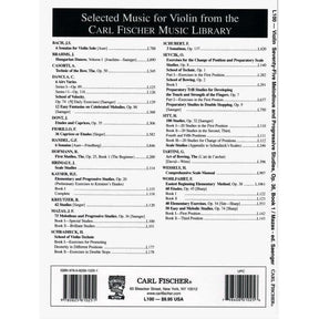 Mazas, JF - 75 Melodious and Progressive Etudes, Op 36 Book 1 - Violin - edited by Saenger - Carl Fischer