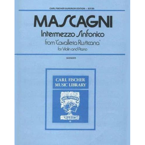 Mascagni, Pietro - Intermezzo Sinfonico from 