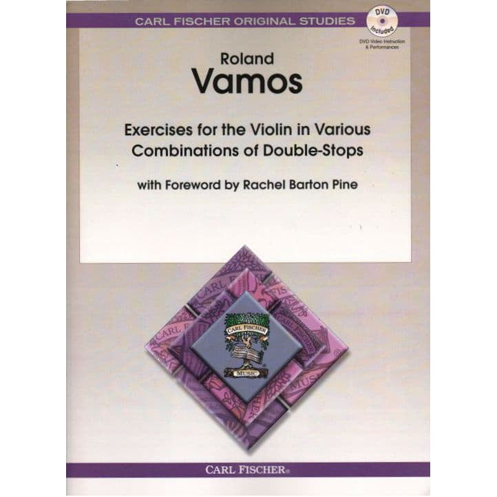 Vamos, Roland - Exercises for the Violin in Various Combinations of Double-Stops -  Carl Fischer Edition