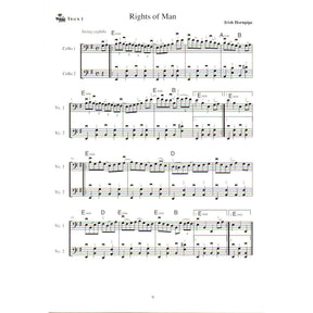 Bratt, Renata - Celtic Grooves for Two Cellos: 47 Irish and Scottish Tunes - Book/Online Audio - Mel Bay Publications