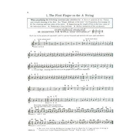 Auer, Leopold - Graded Course of Violin Playing - Book 2 for Violin - edited by Saenger - Fischer Edition