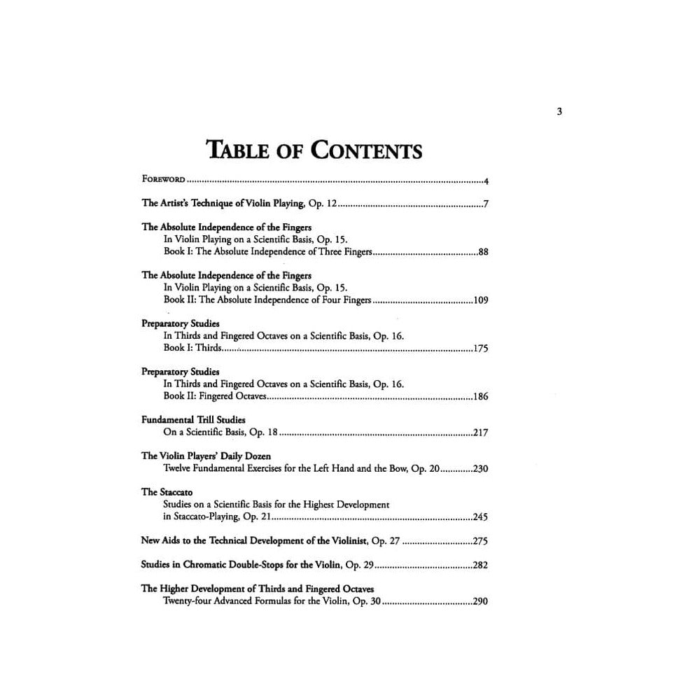 Dounis, Demetrius Constantine - The Dounis Collection: Eleven Books of Studies for the Violin - Carl Fischer Edition