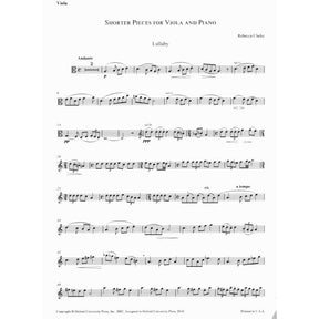 Clarke, Rebecca - Shorter Pieces for Viola and Piano - Oxford University Press Publication