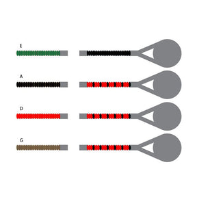 Pirastro Obligato Violin String Set - Steel E, Silver D - 4/4 Size - Medium Gauge - Ball End