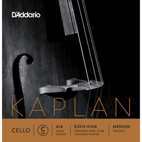 Kaplan Cello C String 4/4 Size Medium