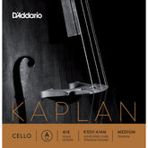 Kaplan Cello A String - 4/4 size - Medium Gauge