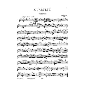 Mozart, WA - String Quartets, Volume 1: The 10 Famous Quartets - Two Violins, Viola, and Cello - edited by Andreas Moser and Hugo Becker - Edition Peters