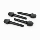 Violin Pegs Set of 4 - thick shaft ebony 4/4 size