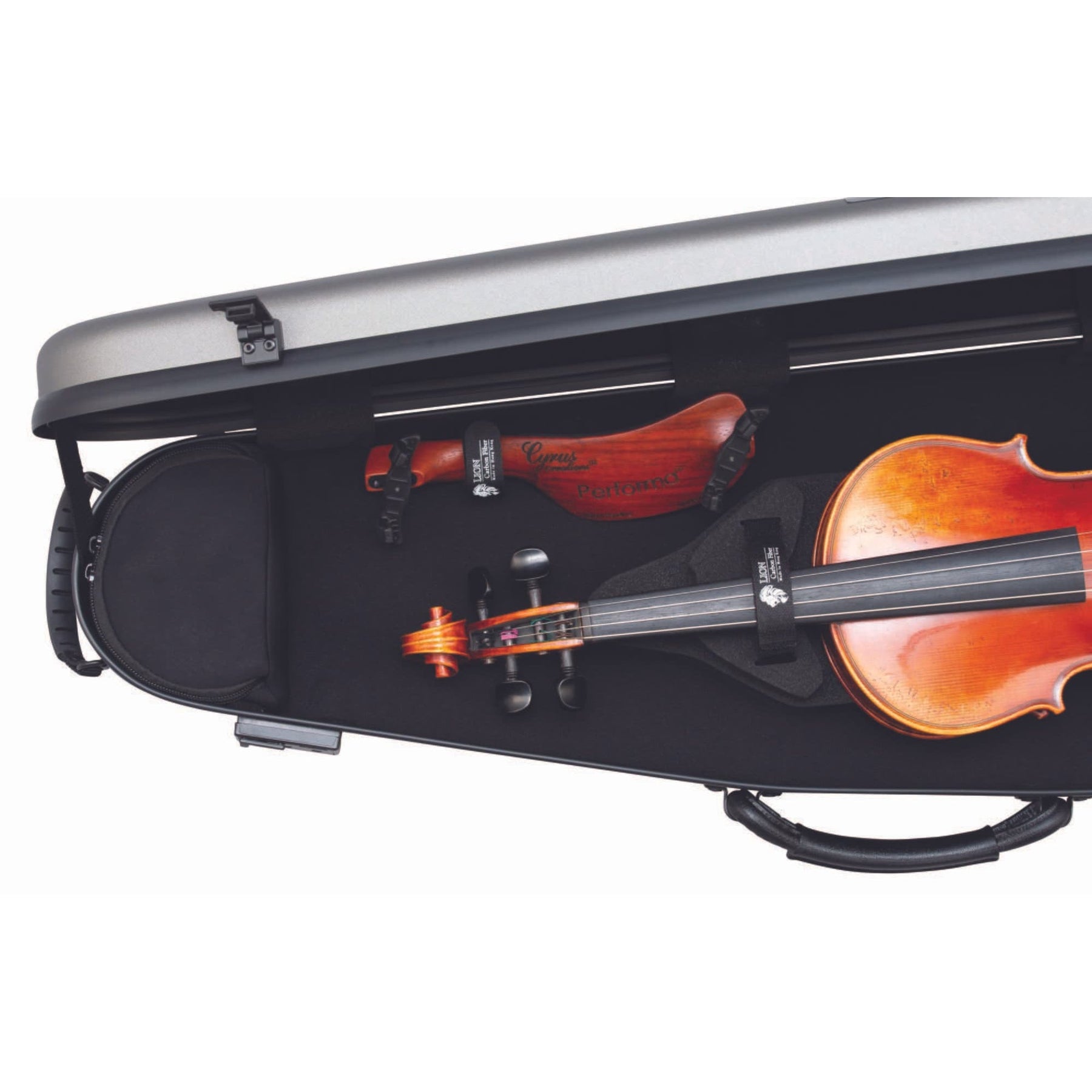 Lion Model 1600 Carbon Fiber Violin Case