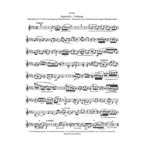 Schumann, Clara - Three Romances for Violin and Piano op. 22 Urtext