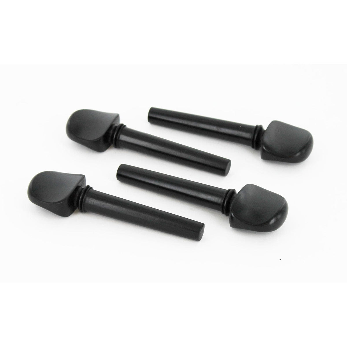 Violin Pegs Set of 4 - Ebony Extra Thick 4/4 size
