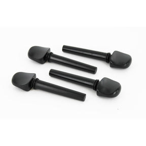 Violin Pegs Set of 4 - Ebony Extra Thick 4/4 size