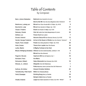 Music for Two - Volume 5 - Wedding Music and Classical Favorites - for Two Violins - Last Resort Music