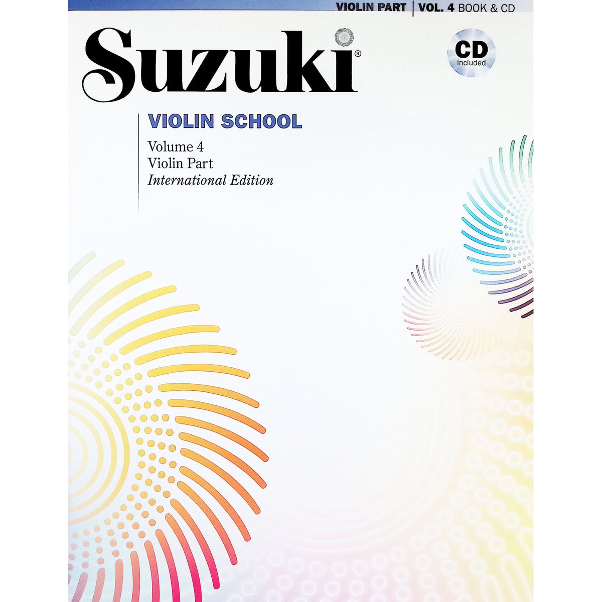 Suzuki Violin School Method Book and CD, Volume 4