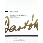 Bartok, Bela - Rumänische Volkstänze for Viola and Piano