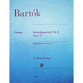 Bartok, Bela - String Quartet no. 2 op. 17 - Edited by Somfai - G. Henle Verlag