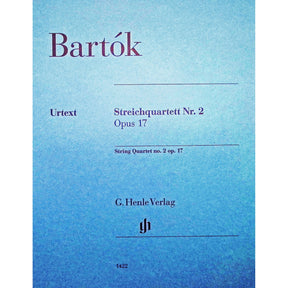 Bartok, Bela - String Quartet no. 2 op. 17 - Edited by Somfai - G. Henle Verlag