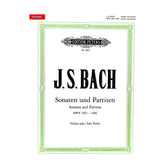 Bach, JS - 6 Sonatas and Partitas with Urtext, BWV 1001-1006 - Solo Violin - edited by Max Rostal - Edition Peters