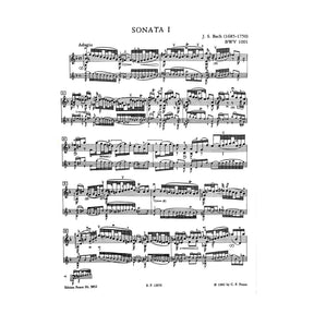 Bach, JS - 6 Sonatas and Partitas with Urtext, BWV 1001-1006 - Solo Violin - edited by Max Rostal - Edition Peters