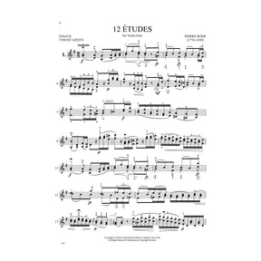 Rode, Pierre - 12 Etudes for Violin Solo - Edited by Grieve - International Music Company