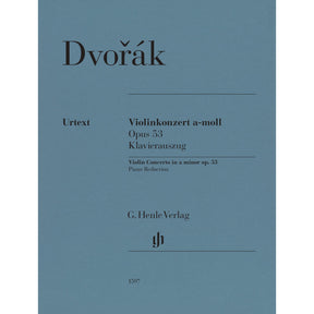 Dvorak, Antonin - Violin Concerto in a minor op. 53 Piano Reduction - Edited by Jost - G. Henle Verlag