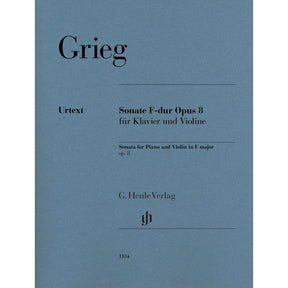 Grieg, Edvard - Sonata for Piano and Violin in F major op. 8 - Edited by Heinemann/Nokleberg - G. Henle Verlag