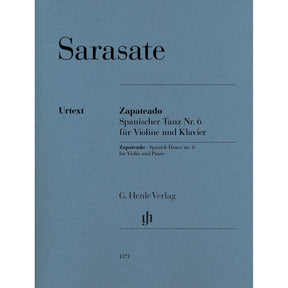 Sarasate, de Pablo - Zapateado Spanish Dance no.6 for Violin and Piano - Edited by Jost - G. Henle Verlag