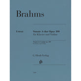 Brahms, Johannes - Sonata in A major op. 100 for Piano and Violin - Edited by Wiechart - G. Henle Verlag
