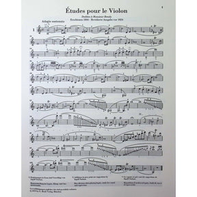 Kreutzer, Rodolphe - 42 Etudes for Violin Solo - Edited by Gertsch - G. Henle Verlag