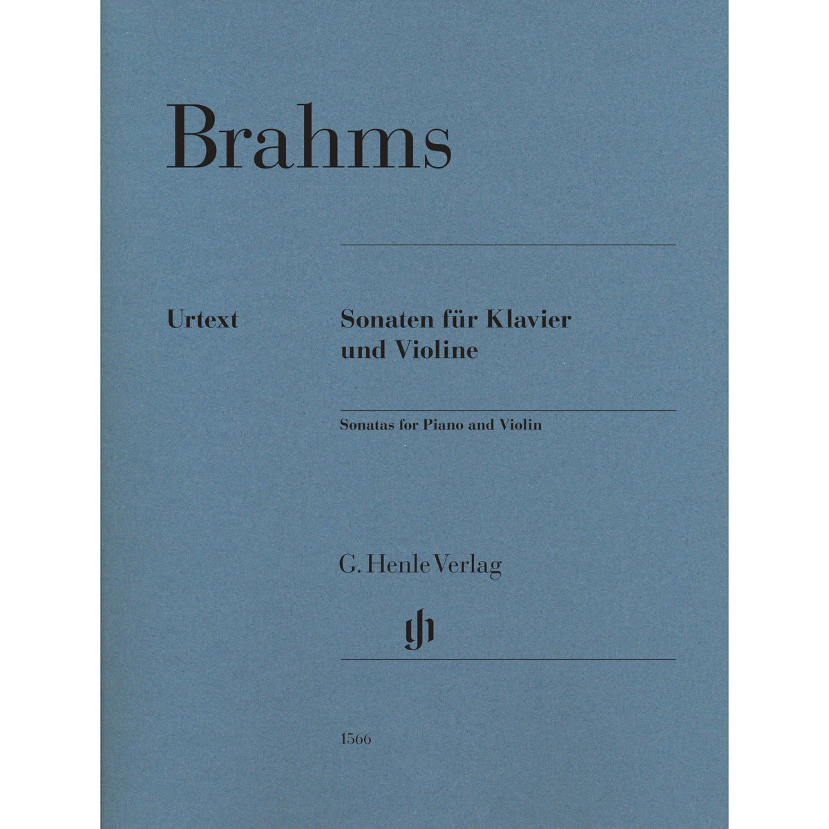 Brahms, Johannes - Sonatas for Piano and Violin - Edited by Wiechert/Struck - G. Henle Verlag