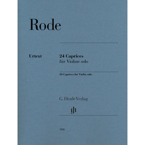 Rode, Pierre - 24 Caprices for Violin Solo - Edited by Gertsch - G. Henle Verlag