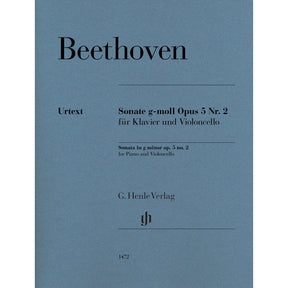 Beethoven, van Ludwig - Sonata in g minor op. 2 no. 2 for Piano and Violoncello - Edited by Dufner - G. Henle Verlag