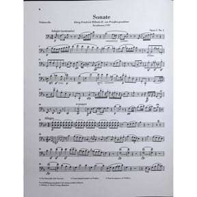 Beethoven, van Ludwig - Sonata in F major op. 1 for Piano and Violoncello - Edited by Dufner - G. Henle Verlag