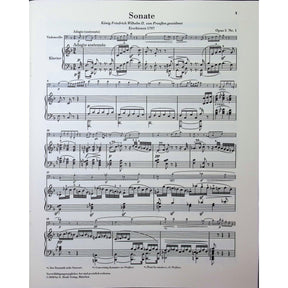Beethoven, van Ludwig - Sonata in F major op. 1 for Piano and Violoncello - Edited by Dufner - G. Henle Verlag