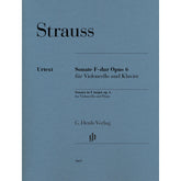 Strauss, Richard - Romance in F major for Violoncello and Orchestra Piano Reduction - Edited by Jost - G. Henle Verlag