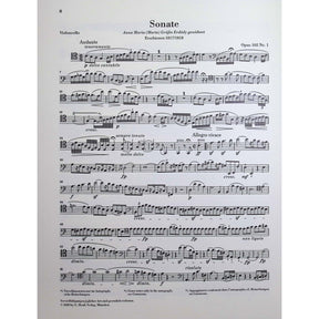 Beethoven, van Ludwig - Sonata in C major op. 102 no. 1 for Piano and Violoncello - Edited by Dufner - G. Henle Verlag