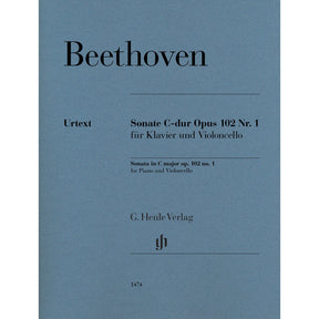 Beethoven, van Ludwig - Sonata in C major op. 102 no. 1 for Piano and Violoncello - Edited by Dufner - G. Henle Verlag