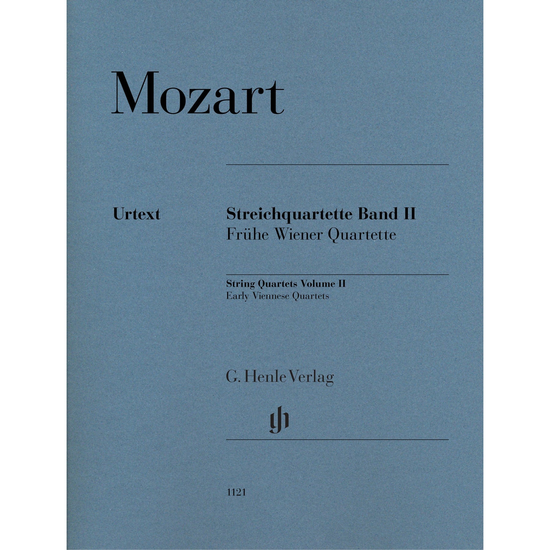 Mozart, Wolfgang - String Quartet Volume II - Edited by Seiffert - G. Henle Verlag