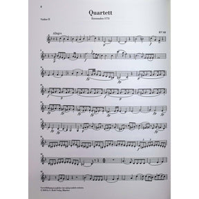 Mozart, Wolfgang - String Quartet Volume II - Edited by Seiffert - G. Henle Verlag
