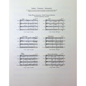 Mozart, Wolfgang - String Quartet Volume II - Edited by Seiffert - G. Henle Verlag