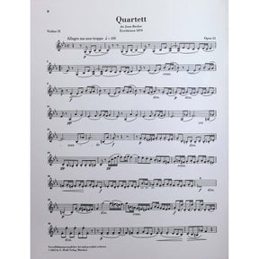 Dvorak, Antonin - String Quartet in Eb major - Edited by Jost - G. Henle Verlag